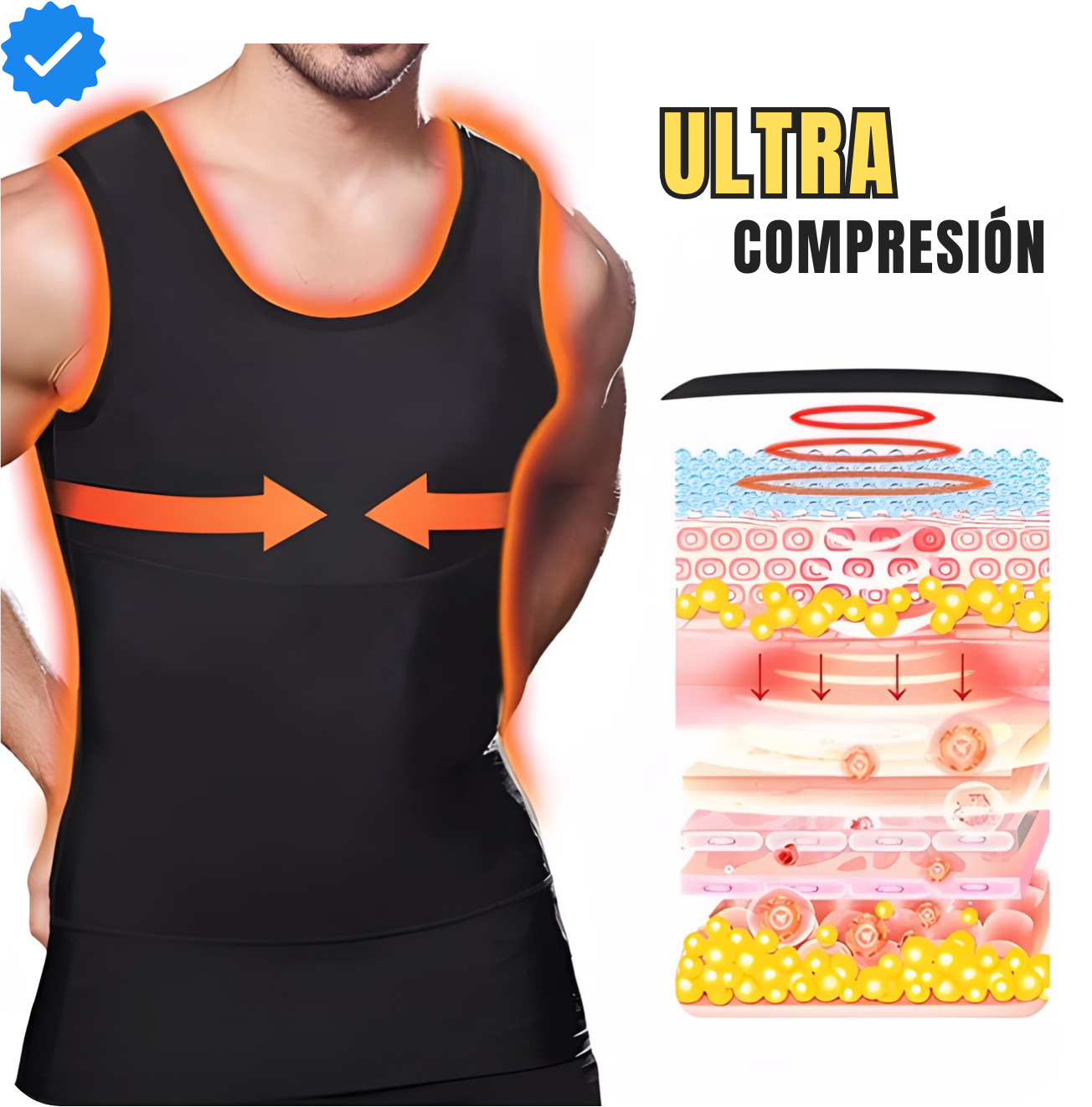 Chaleco Reductor Osmotex para Hombre🔥